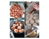 A picture of step 8 of Pani Puri.
