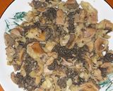 A picture of step 1 of Mukimo ya matumbo Easter favourite #.