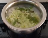 A picture of step 1 of Cucumber Pachadi.