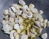 A picture of step 2 of Dahi wali Arbi.