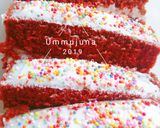 Foto langkah ke 6 dari resep Red velvet coklat kukus.
