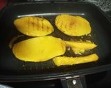 Foto del paso 1 de la receta Mango y tofu a la plancha con queso y miel de caña🌱vegetariano