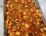 A picture of step 12 of Italian-Style Baked Chicken and Pasta.