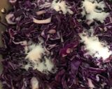 Foto del paso 2 de la receta: Repollo morado de acompañamiento