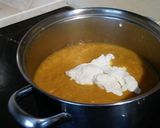 A picture of step 10 of Warm, sweet and spicy roasted veggie soup.