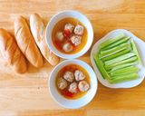 Hình bước làm 10 của món Bánh mì xíu mại