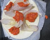 Foto del paso 4 de la receta: Mini cocas Mallorquinas: cebolla con sobrasada /de Trempó (Picadillo)