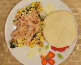 Foto del paso 5 de la receta: Huevos con Espinaca y Tomate