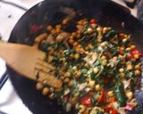Foto del paso 3 de la receta: Garbanzos con espinacas