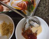 Hình bước làm 4 của món Miến trộn Hàn Quốc chay