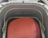Foto langkah ke 2 dari resep Red Velvet Bread with Breadmaker.