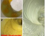 Foto langkah ke 2 dari resep Bolu pandan panggang.