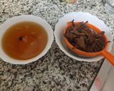 Foto del paso 5 de la receta: Conejo con rossinyols (rebozuelos)cocinado a mi manera. Una delicia
