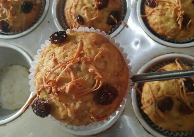 Langkah-langkah untuk membuat Cara membuat Banana muffin