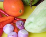 Foto langkah ke 1 dari resep Tota Fo’o (Sambal Mangga ala Bima).