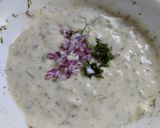 Foto del paso 4 de la receta: Salsa🧆para frituras y asados...🧅🌿🥙