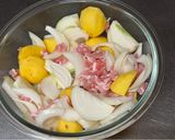 A picture of step 2 of Japanese Meat and Potatoes.