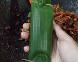 Foto langkah ke 5 dari resep Pepes Tongkol Suwir Kemangi.