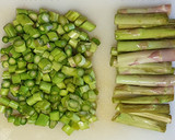 Foto del paso 1 de la receta: Ensalada de Alubias con Crema de Espárragos Verdes