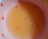 Hình bước làm 1 của món Panna cotta dưa hấu