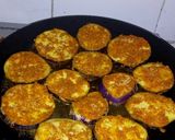 A picture of step 3 of Began bhaja.