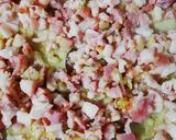 Tejszínes bacon-ös cukkinis penne recept fázis 2 fotója