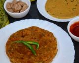 A picture of step 4 of Soya Masala Paratha/ Protein Rich Healthy Soya Paratha For Morning Breakfast.