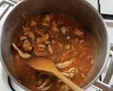 Foto del paso 4 de la receta: Spaghetti con estofado de pollo