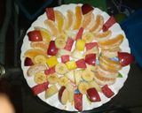 A picture of step 2 of Mixed fruits.