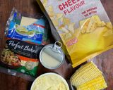 Gambar langkah 1 resipi Cheezy Corn Tortilla.