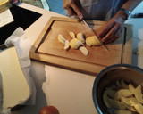Foto del paso 5 de la receta: Pastel de queso con manzana