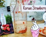 Foto langkah ke 4 dari resep KOREAN STRAWBERRY MILK | susu strawberry ala cafe-cafe Korea.