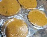 A picture of step 5 of Cornmeal vada.