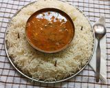 A picture of step 7 of Dal Chawal (Gujarati Style).