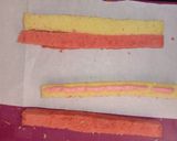 Foto langkah ke 7 dari resep Checkerboard pink cake.