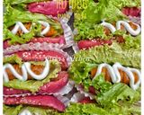 Foto langkah ke 10 dari resep Roti Hotdog Buah Naga.