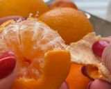 Фото кроку 1 до Сніжні мандарини 🍊 та апельсини в цукрі.