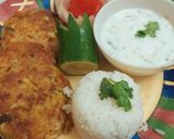A picture of step 6 of Chicken Shami kabab.