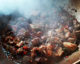 รูปขั้นตอนการทำที่ 1 ของ เมนู ผัดกระเพราตับไก่ซุปเปอร์แซ่บน้ำขลุกขลิก