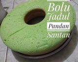 Foto langkah ke 7 dari resep Bolu jadul pandan santan.