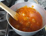 Foto del paso 7 de la receta: Albóndigas de carne vacuna con salsa