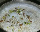 A picture of step 4 of Sewai kheer.