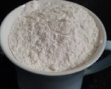 A picture of step 1 of Rice Khichu.