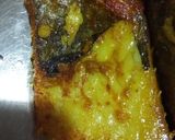 কাঁচা পেঁপে দিয়ে রুই মাছের ঝোল(kancha pepe diye rui macher jhol recipe in Bengali) রেসিপি ধাপ - 1 ছবি