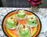 A picture of step 5 of Green Tapioca Pudding.