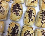 Foto langkah ke 6 dari resep Bolen pisang coklat.