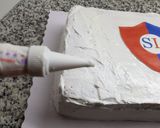 Foto del paso 7 de la receta: Torta de cumple "Cancha de fútbol"