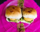 A picture of step 3 of Mumbai style vada pav.