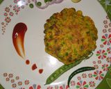 क्रिस्पी चावल मटर चीला (Crispy chawal Matar cheela recipe in hindi) रेसिपी चरण 3 फोटो