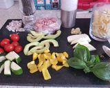 A picture of step 1 of My Halloumi Bacon Pasta for 1.
